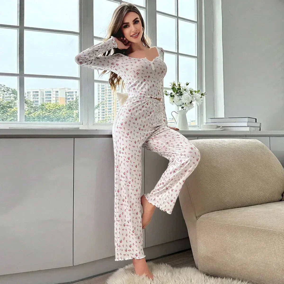 Conjunto Floral Dulzura