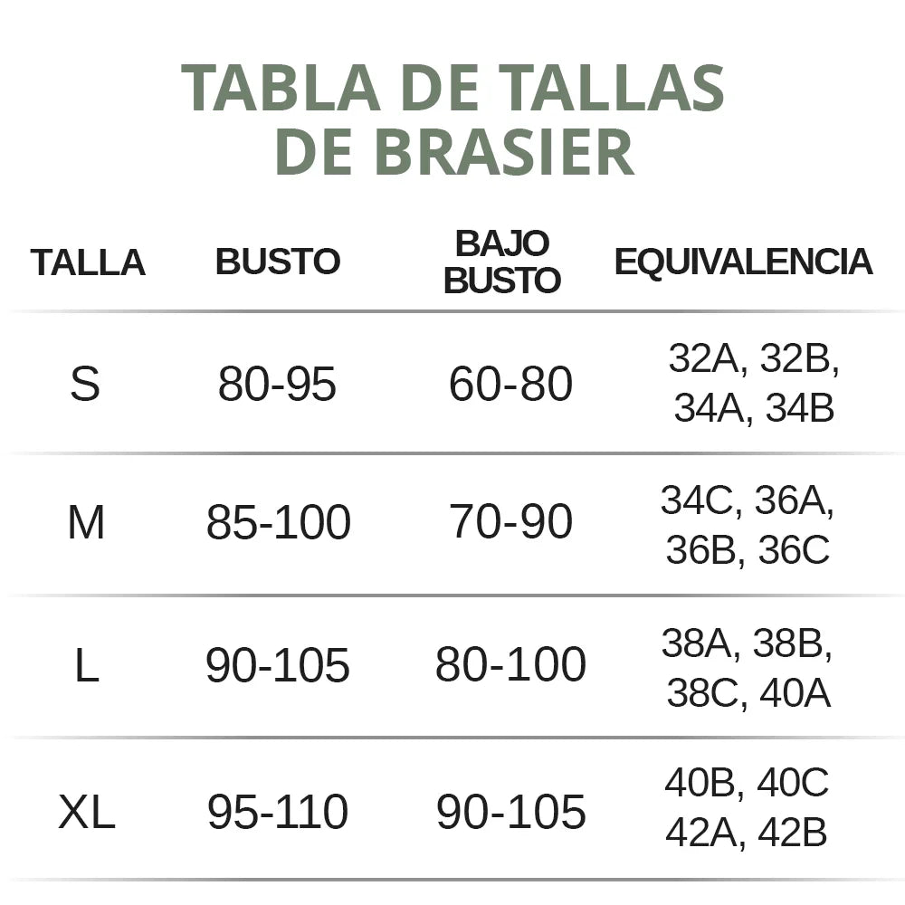 Brasier Sin Costuras Reforzado