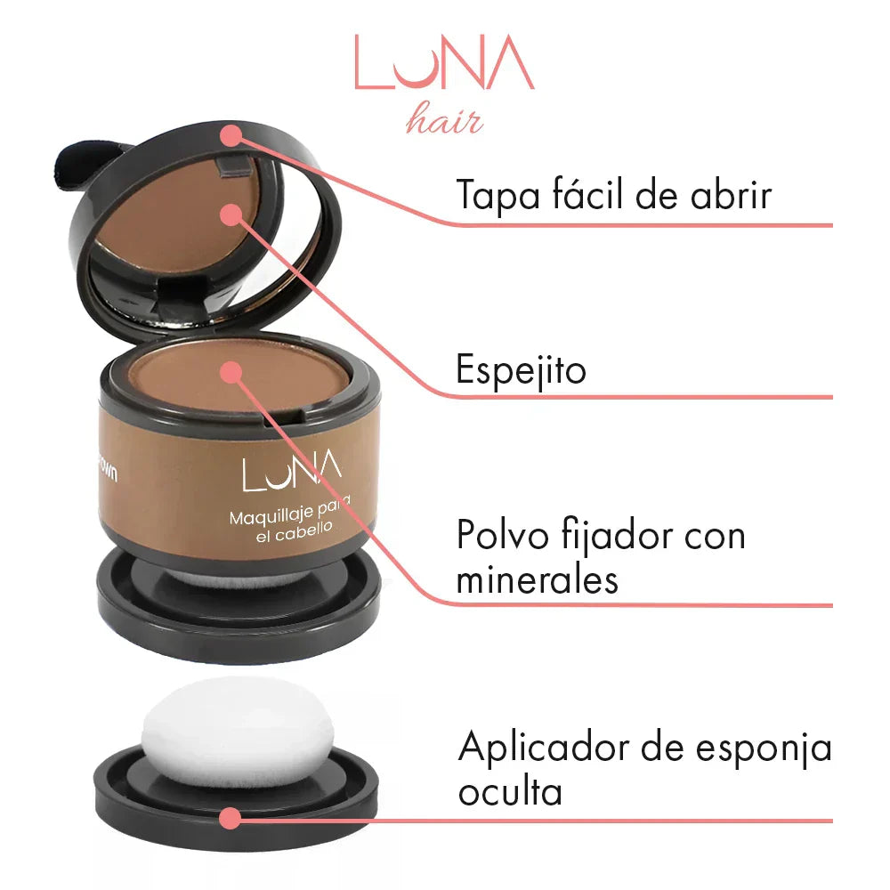 Maquillaje para el cabello Luna