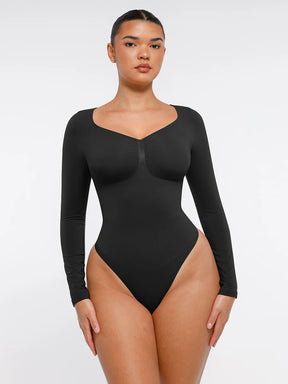 Long Sleeve Seamless Bodysuit