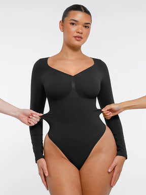 Long Sleeve Seamless Bodysuit