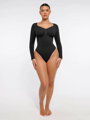 Long Sleeve Seamless Bodysuit