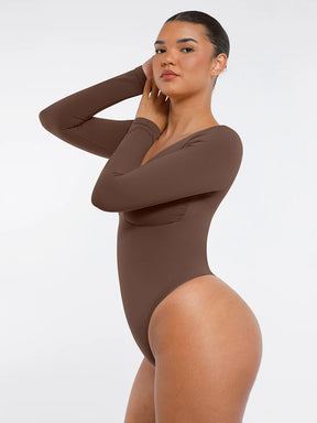 Long Sleeve Seamless Bodysuit