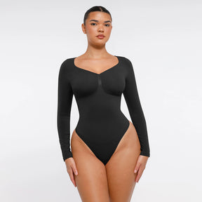 Long Sleeve Seamless Bodysuit