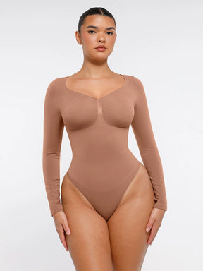 Long Sleeve Seamless Bodysuit