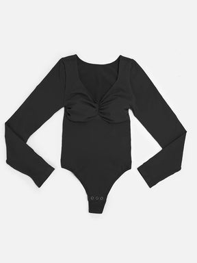 Long Sleeve Seamless Bodysuit