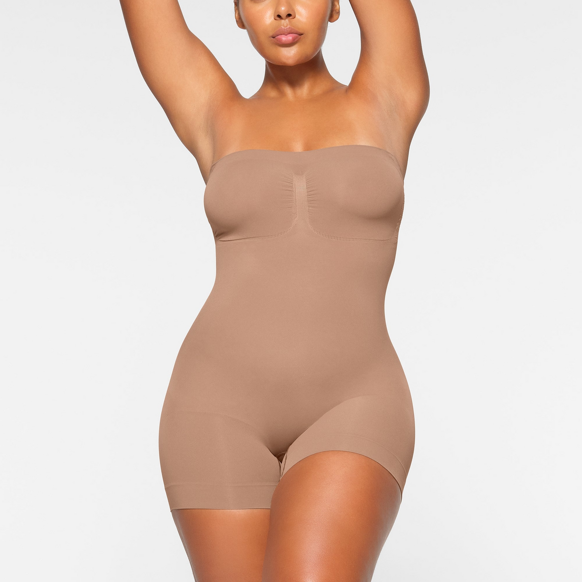 Short Strapless Bodysuit