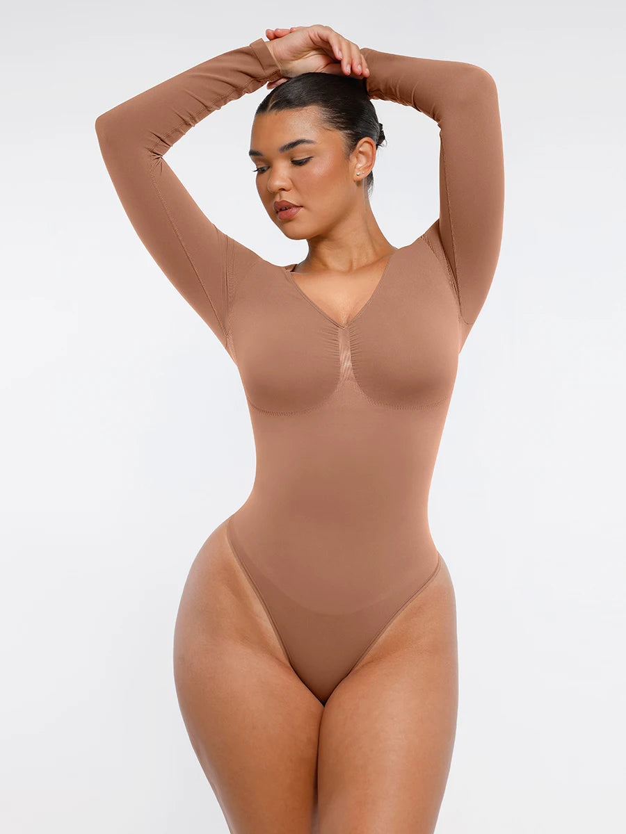 Long Sleeve Seamless Bodysuit