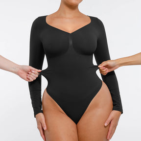 Long Sleeve Seamless Bodysuit